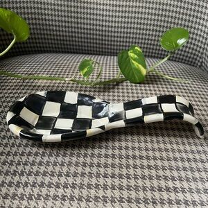 mackenzie childs courtly check spoon rest